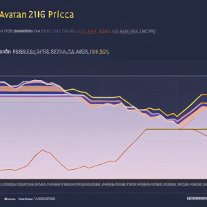 showing the trend of Ethereum price over a 3-month period, with lines of varying thickness and colors to indicate changes in market behavior