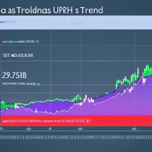 A graph showing Ethereum's price trend over the past 22 days, with a sharp upward spike for the last 3 days