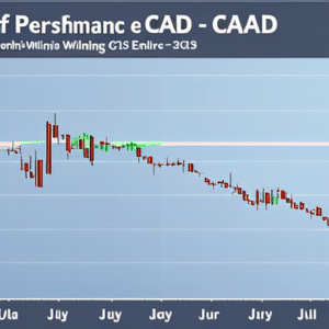 showing the month-to-month performance of Ethereum CAD, with peaks and troughs indicating the best time to invest