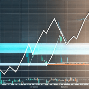 Stor focused on the long-term holds a magnifying glass up to a graph, examining the ebb and flow of bars representing the price of Ethereum