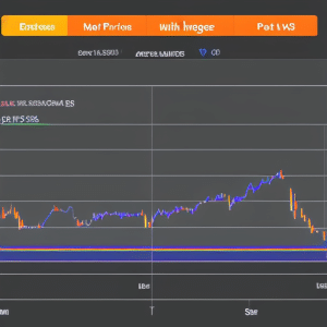 Ful line graph showing Ethereum price increase over the past month, with high and low points highlighted