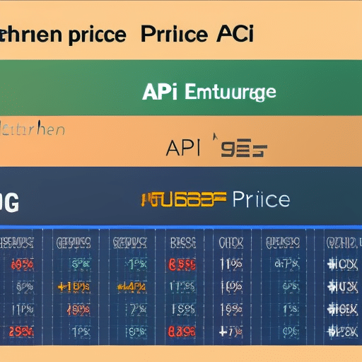 of various Ethereum prices from different API sources, highlighted in different colors