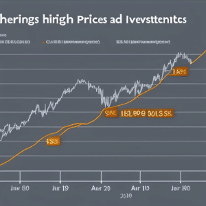 Graph comparing Ethereum prices over time, showing highs and lows of investments