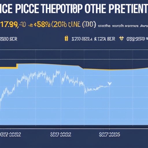 An image of a chart showing Ethereum price history from its inception to the present