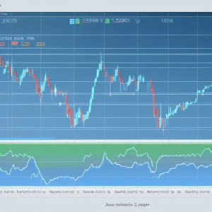 with price movements of Ethereum over time, accompanied by investment analysis visuals such as a radar chart, bar chart, or line graph