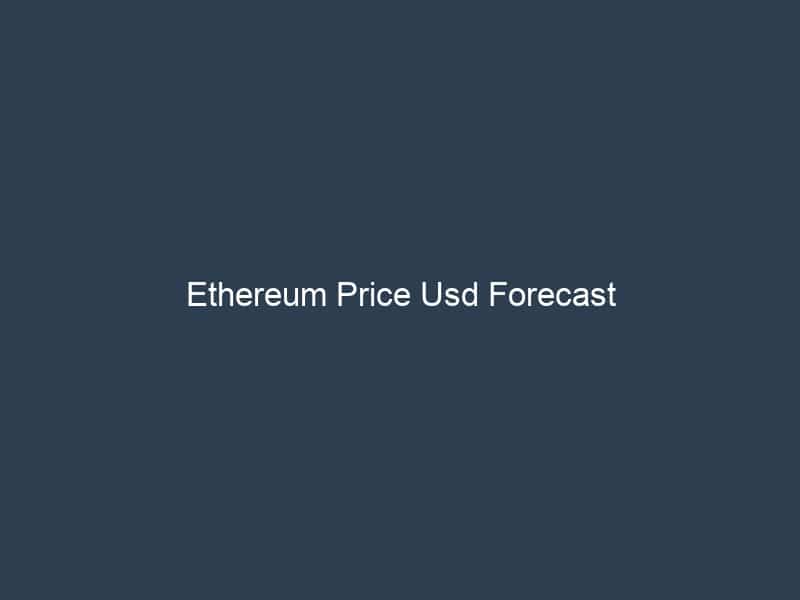 ethereum price usd forecast 1080
