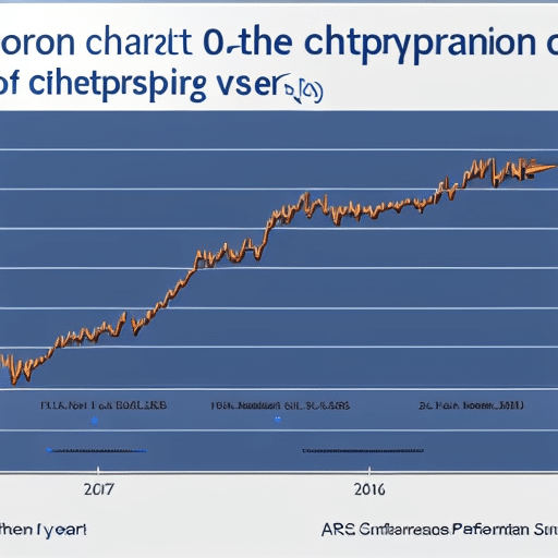 Rison graph charting the performance of Ethereum vs other cryptocurrencies over the past year