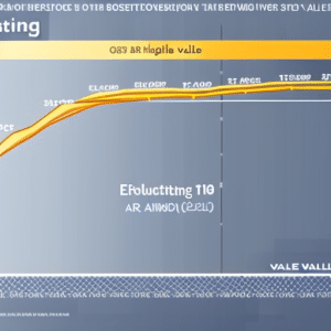 showing the fluctuating value of 0