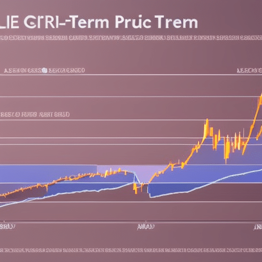 of a long-term Ethereum price trend with a single data point highlighted at 0