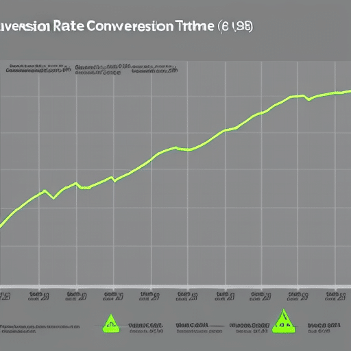 of Ethereum's USD conversion rate over time with a highlighted point at the current rate
