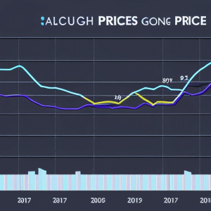 charting the ebb and flow of the Ethereum price in Australia, with circular icons to indicate the impact of various events