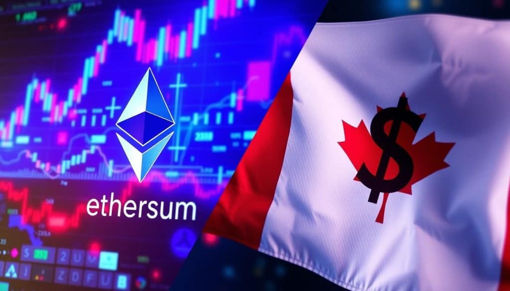 ethereum USD price vs ethereum price canadian