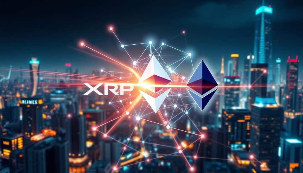 xrp ethereum transaction speed scalability